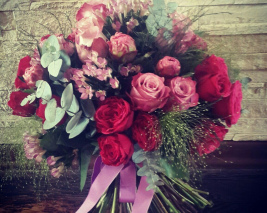 Свадебный букет  Воздушный поцелуй